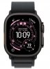 Apple Watch Ultra 3 GPS + Cellular, koperta 49 mm z tytanu w kolorze czarnym, opaska Alpine w kolorze czarnym - rozmiar M